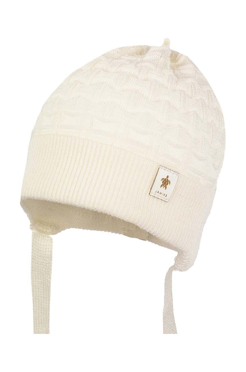 Детская шапка Jamiks ACAPULCO цвет розовый из тонкого трикотажа Детская шапка Jamiks ACAPULCO цвет розовый из тонкого трикотажа