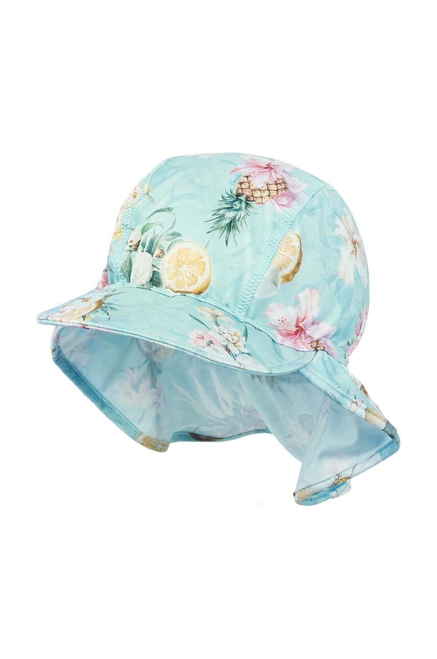 Детская шапка Jamiks цвет бирюзовый узор Детская шапка Jamiks цвет бирюзовый узор