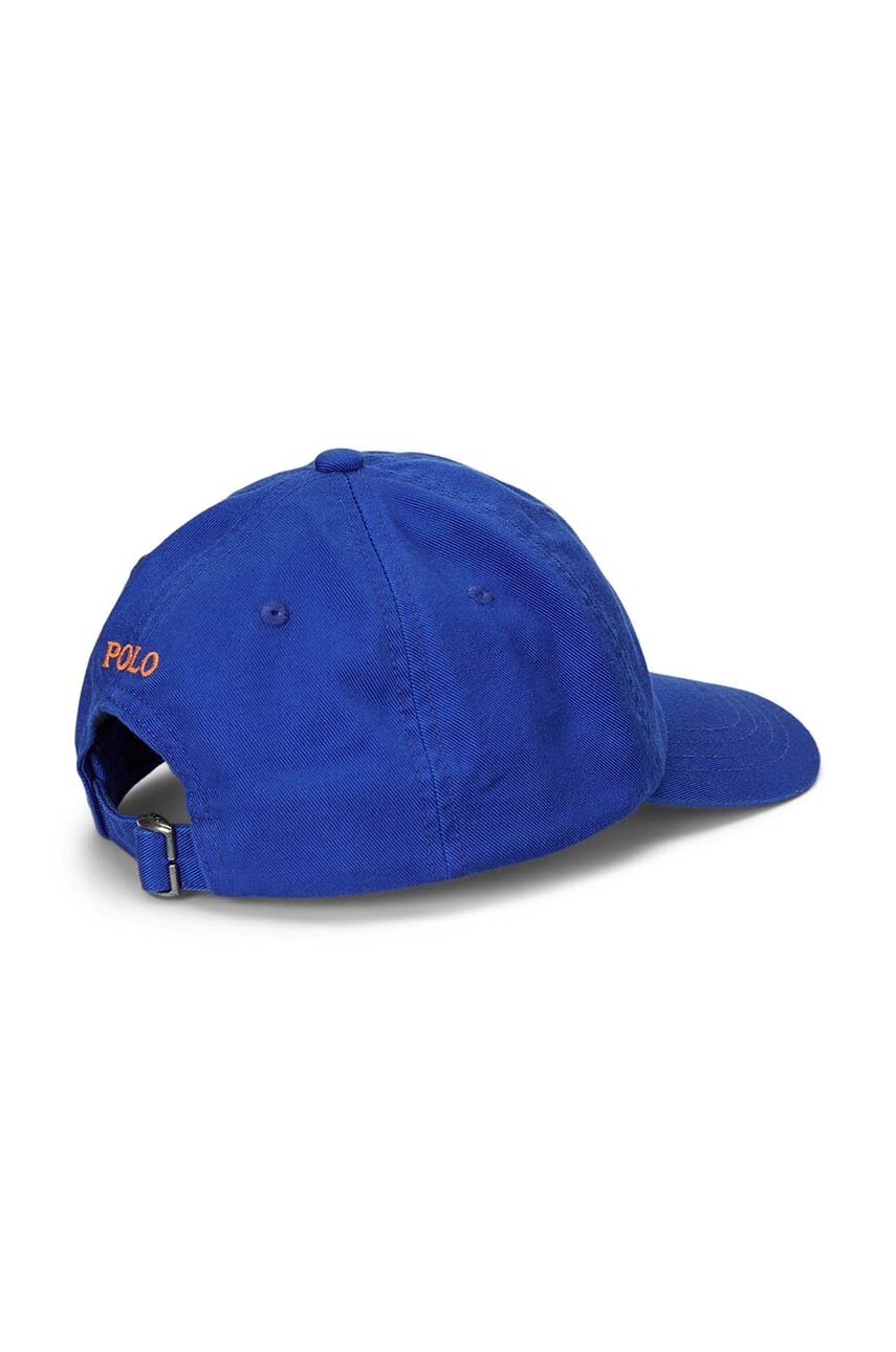 Детская хлопковая кепка Polo Ralph Lauren однотонная