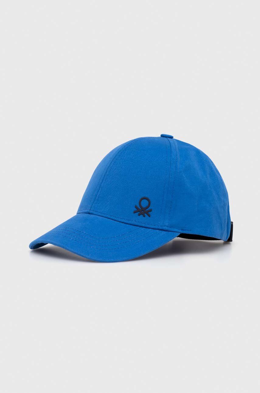 United Colors of Benetton șapcă din bumbac pentru copii neted