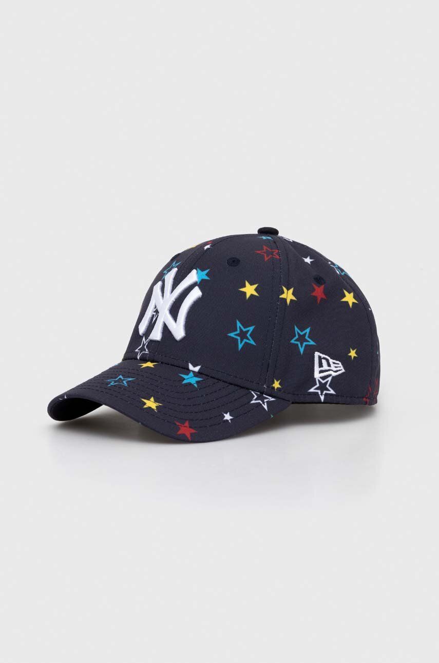 New Era șapcă de baseball pentru copii NEW YORK YANKEES culoarea albastru marin, modelator