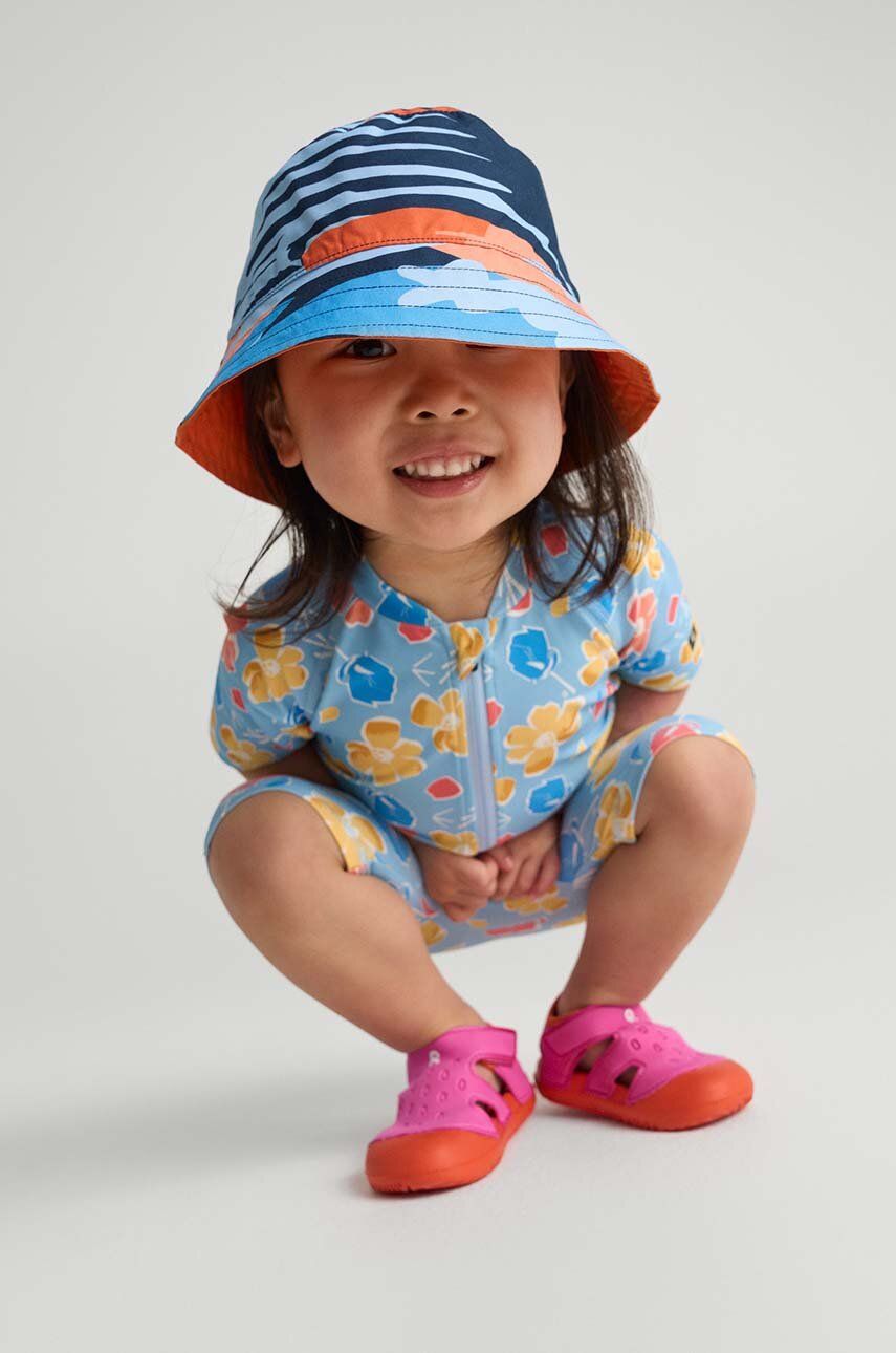Reima pălărie reversibilă pentru copii Viehe culoarea portocaliu