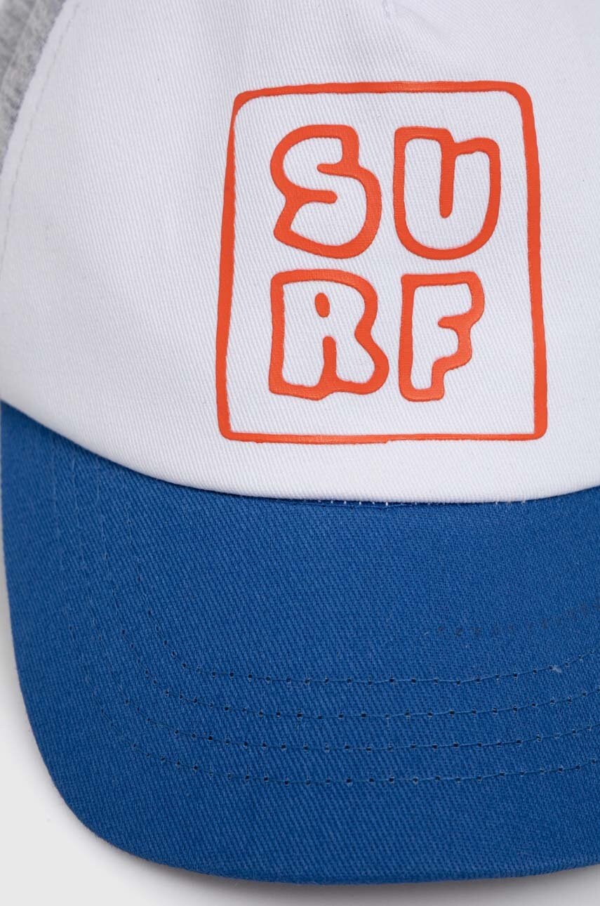 Дитяча кепка zippy колір сірий візерунок