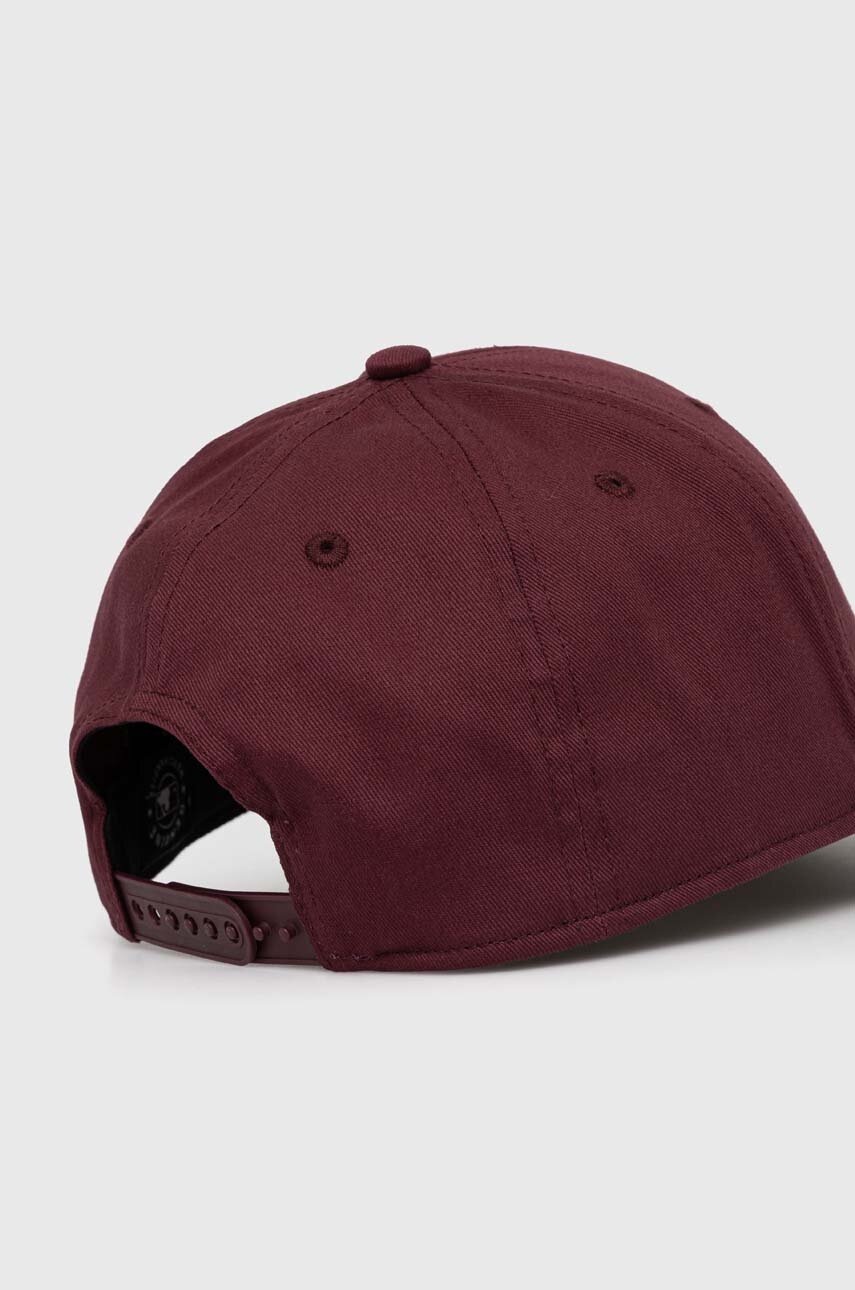 Детская хлопковая кепка 47brand MLB Los Angeles Dodgers Raised Basic цвет бордовый с аппликацией BRAC12CTP Детская хлопковая кепка 47brand MLB Los Angeles Dodgers Raised Basic цвет бордовый с аппликацией BRAC12CTP