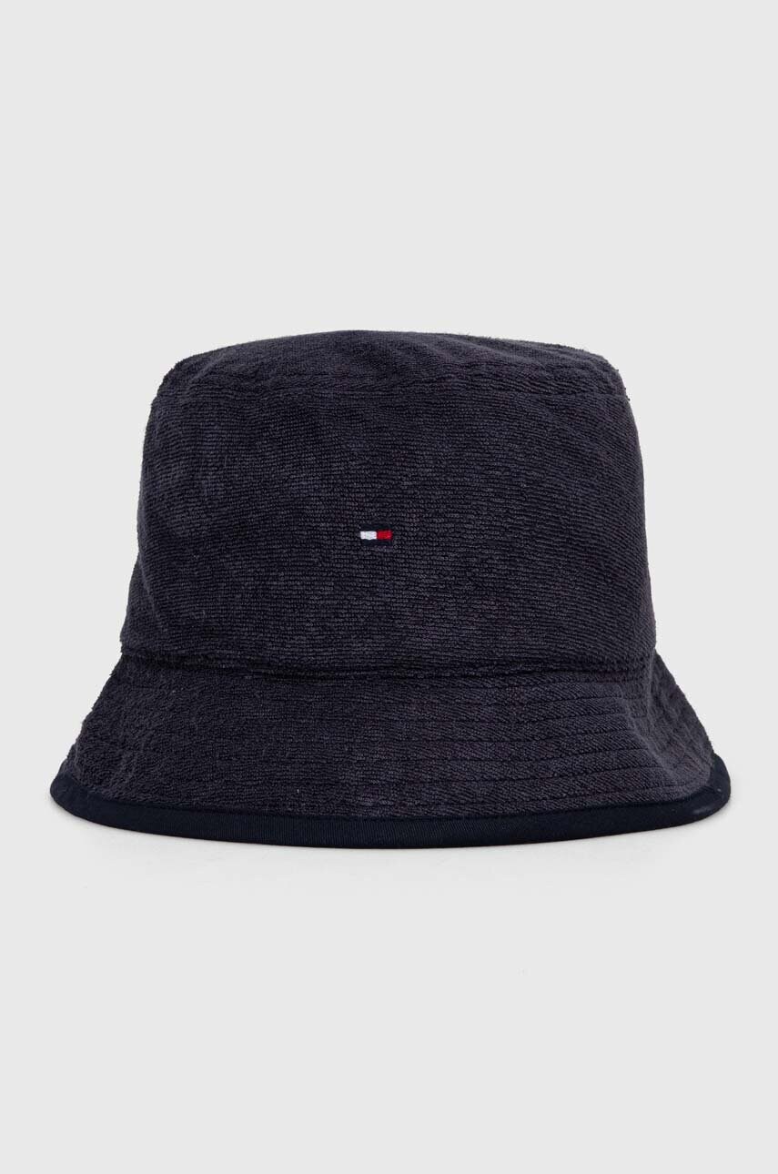 Levně Klobouk Tommy Hilfiger tmavomodrá barva, AM0AM12149