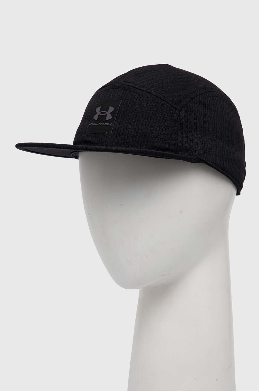 Under Armour sapca Iso-Chill Armourvent culoarea negru, cu imprimeu