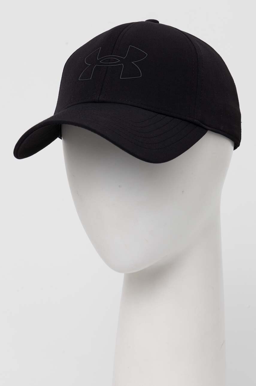 Under Armour sapca Storm Driver culoarea negru, cu imprimeu Under Armour sapca Storm Driver culoarea negru, cu imprimeu