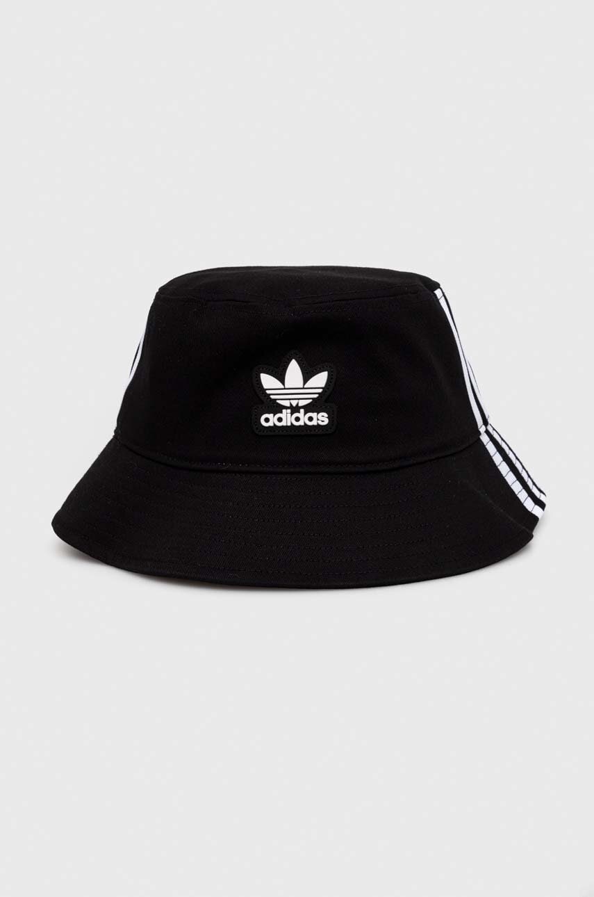 adidas Originals pălărie din bumbac culoarea negru, bumbac IT7618