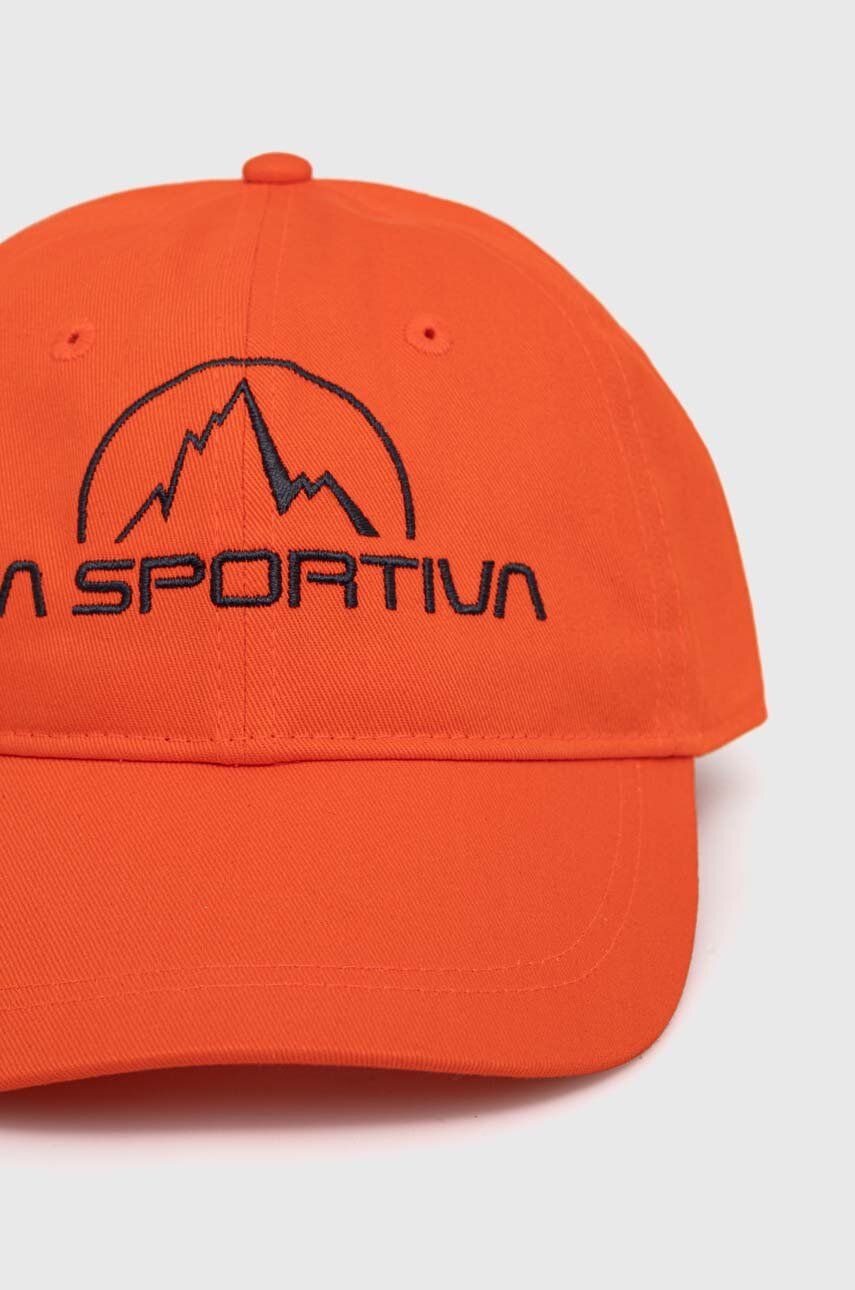 Kapa S šiltom LA Sportiva Hike Oranžna Barva