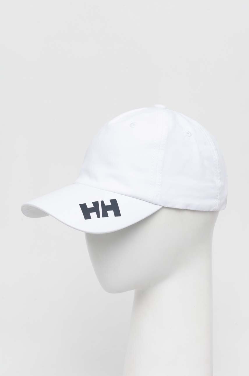 Helly Hansen șapcă culoarea alb, cu imprimeu 67517