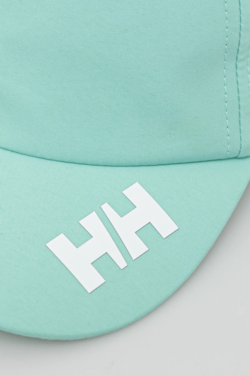 Кепка Helly Hansen цвет бирюзовый с принтом Кепка Helly Hansen цвет бирюзовый с принтом