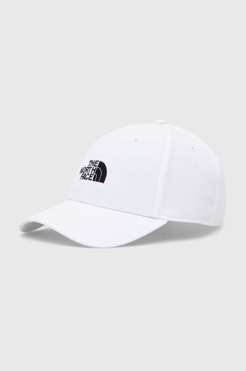 The North Face sapca Recycled 66 Classic Hat culoarea alb, cu imprimeu, NF0A4VSVFN41