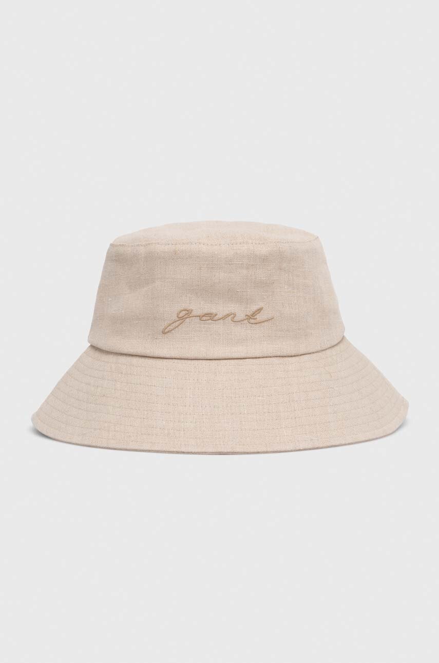 

Ленена капела Gant в бежово, Бежов