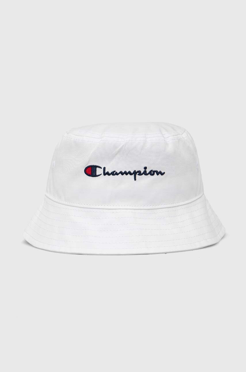 

Памучна капела Champion 0 в бяло от памук 805975, Бял