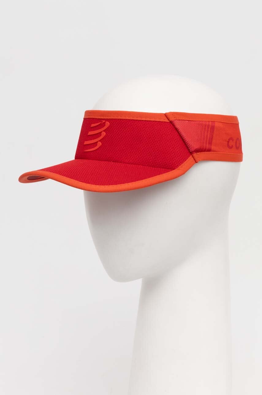 Compressport sapka Visor Ultralight piros, mint�s, XHWU3893