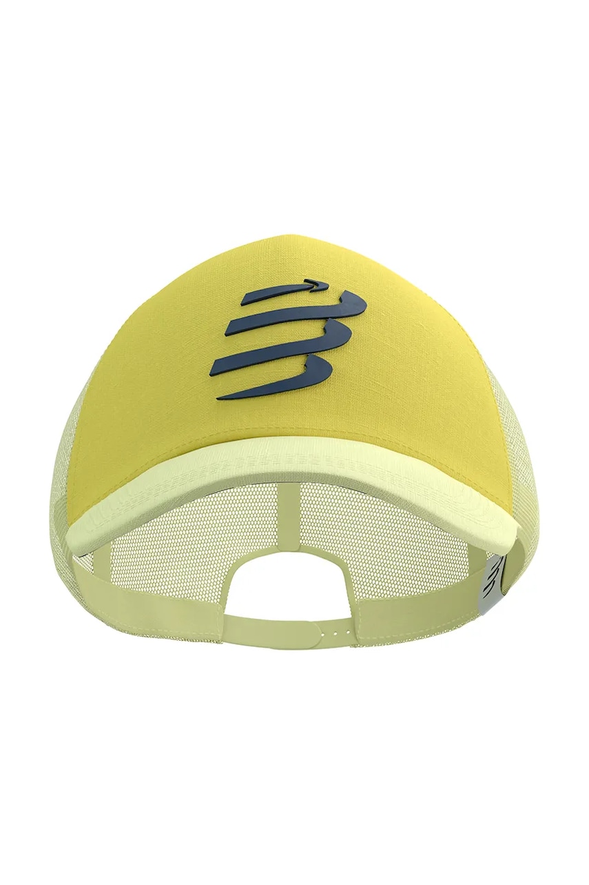 Кепка Compressport Trucker Cap цвет жёлтый узор XHWU4190 Кепка Compressport Trucker Cap цвет жёлтый узор XHWU4190