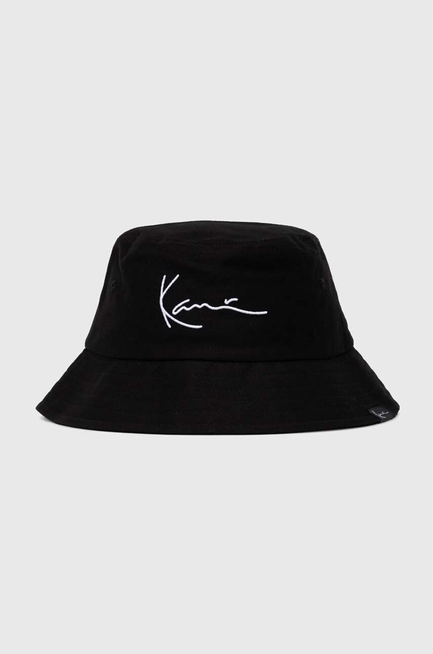 Karl Kani palarie din bumbac culoarea negru, bumbac, 7015839