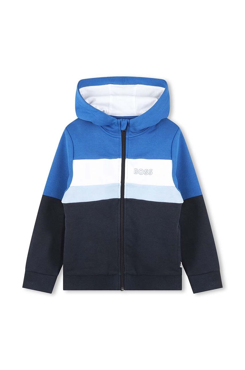 BOSS trening copii culoarea albastru marin BOSS trening copii culoarea albastru marin - Treninguri.eu