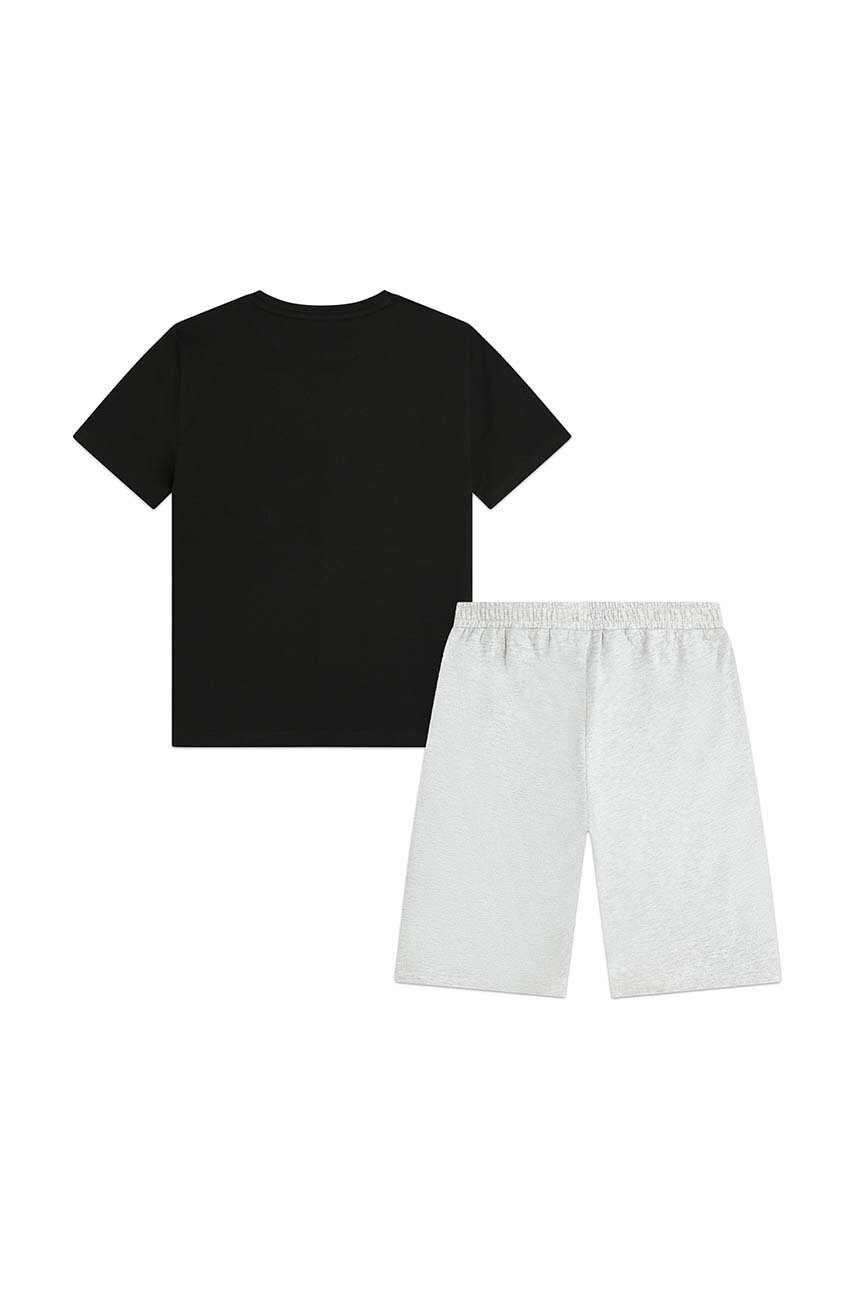 Детский комплект из хлопка BOSS цвет чёрный