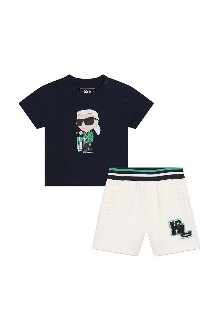 Комплект для младенцев Karl Lagerfeld цвет белый Комплект для младенцев Karl Lagerfeld цвет белый