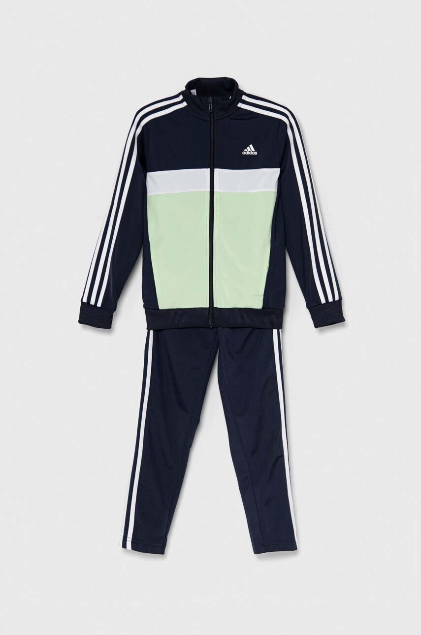 Детский спортивный костюм adidas цвет зелёный