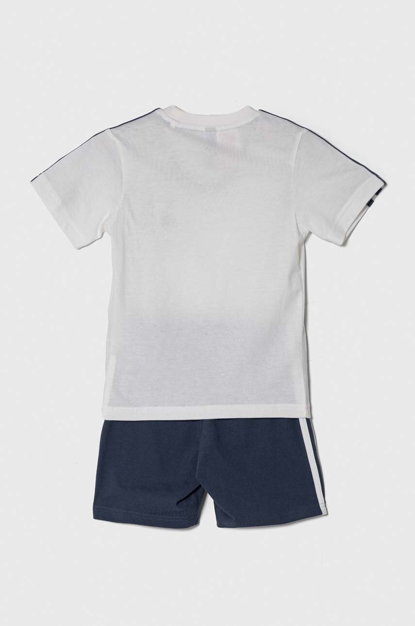 Детский комплект из хлопка adidas цвет белый Детский комплект из хлопка adidas цвет белый