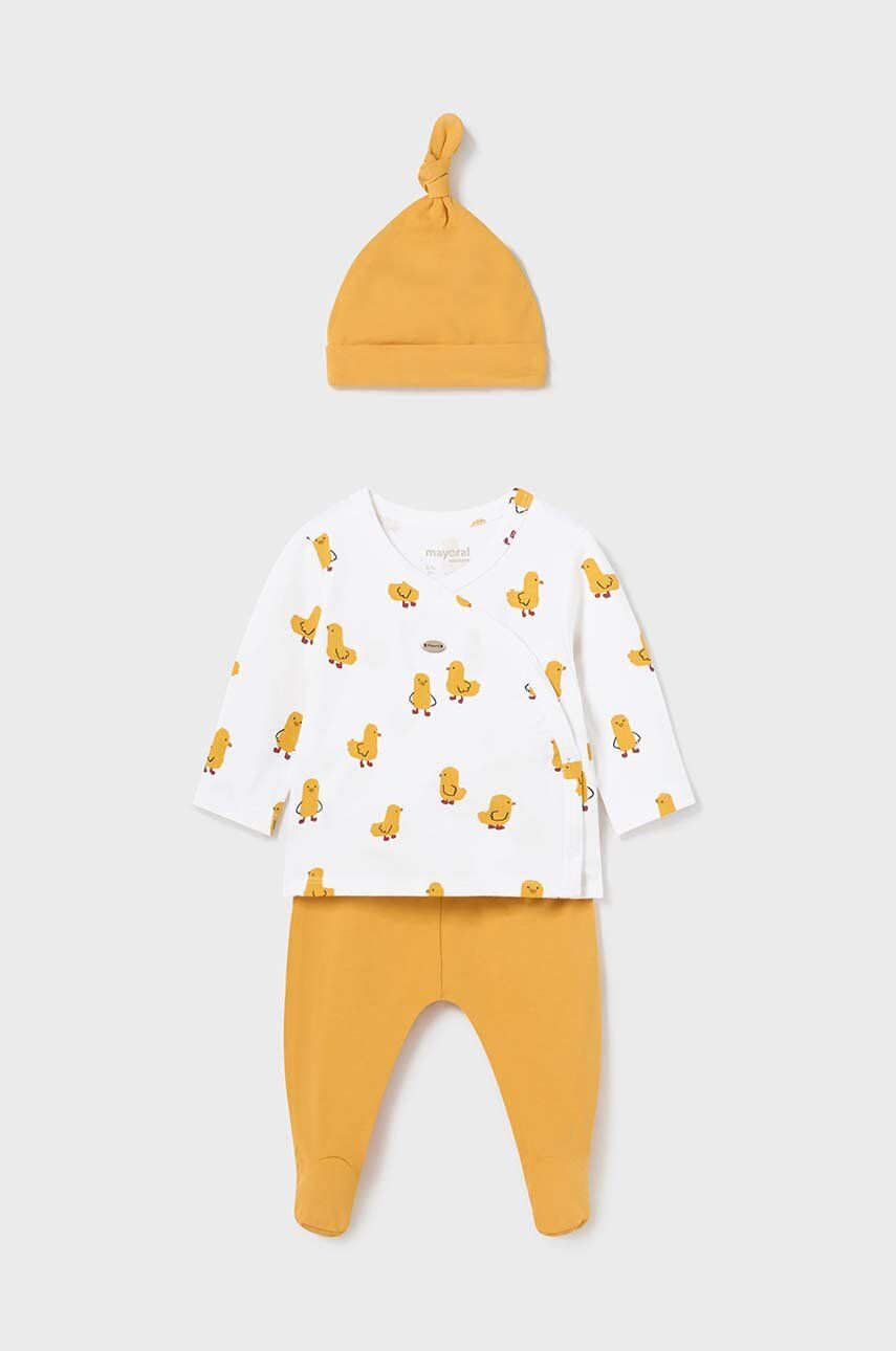 Комплект для младенцев Mayoral Newborn цвет жёлтый