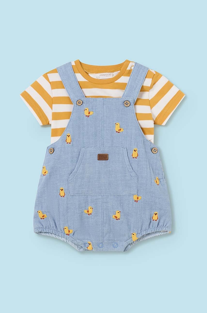 Комплект для младенцев Mayoral Newborn 2 шт цвет жёлтый