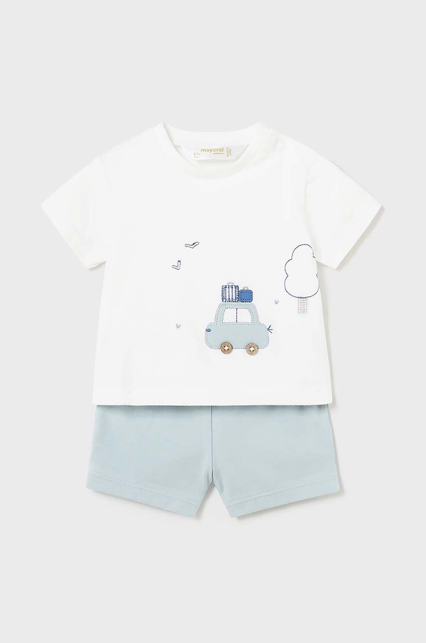 Комплект для младенцев Mayoral Newborn 2 шт цвет бирюзовый