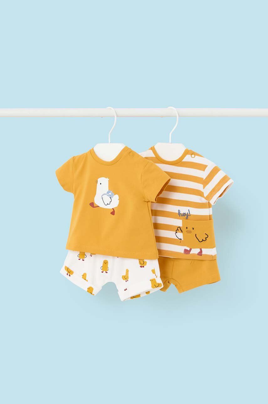 Комплект для младенцев Mayoral Newborn цвет жёлтый