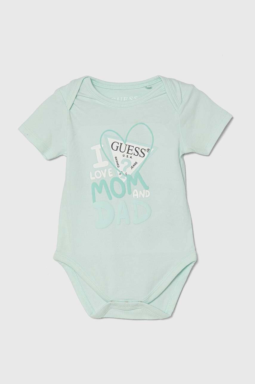 Комплект для младенцев Guess цвет бирюзовый