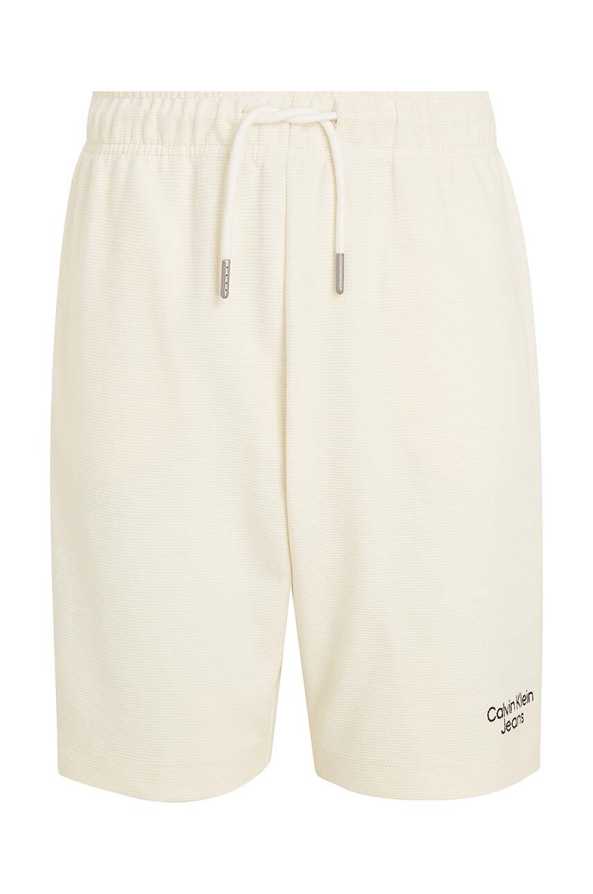 Дитячий комплект Calvin Klein Jeans колір бежевий