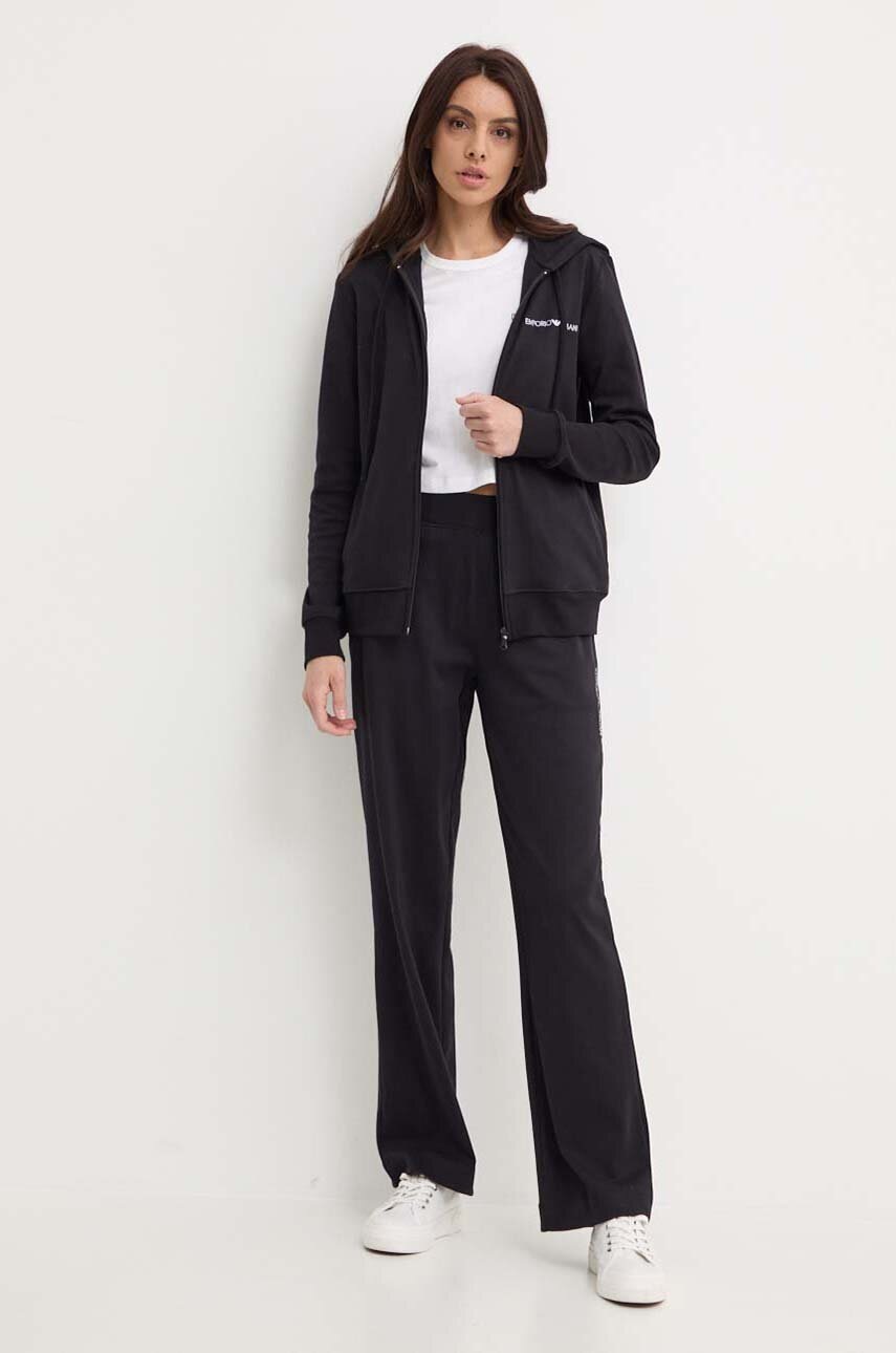 Emporio Armani Underwear trening lounge din bumbac culoarea negru, 164851 CS290 Emporio Armani Underwear trening lounge din bumbac culoarea negru, 164851 CS290 - Treninguri.eu