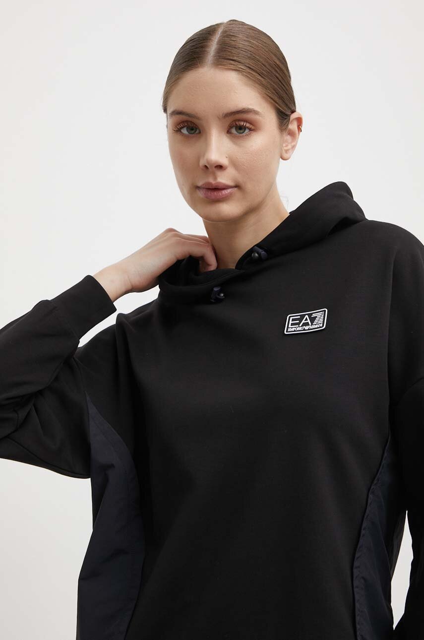 Спортивний костюм EA7 Emporio Armani жіночий колір чорний 