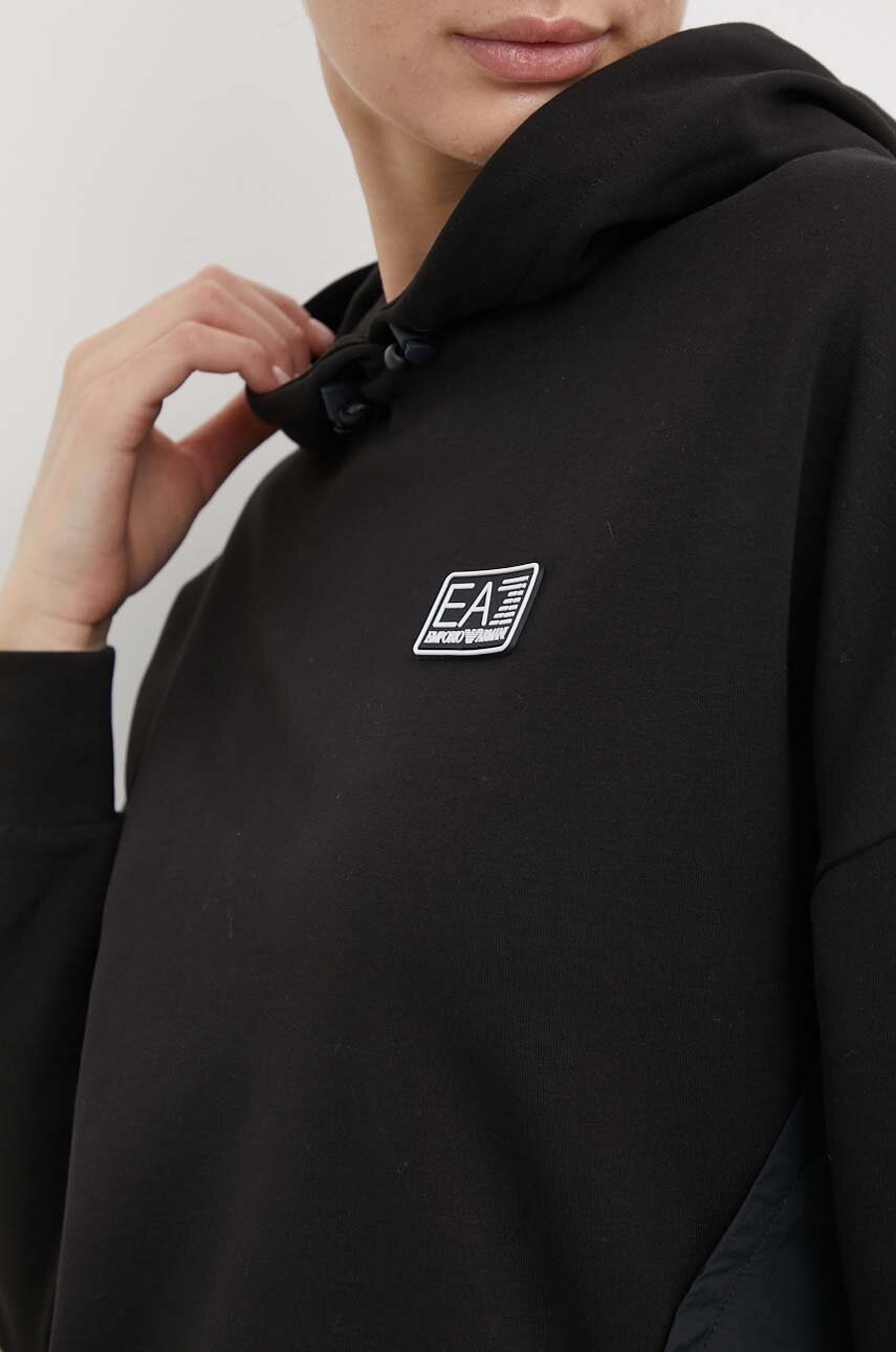 Спортивний костюм EA7 Emporio Armani жіночий колір чорний 