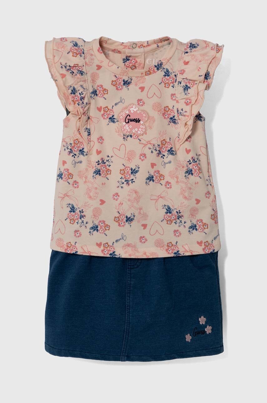 Комплект для младенцев Guess цвет розовый в Луцке Комплект для младенцев Guess цвет розовый в Луцке