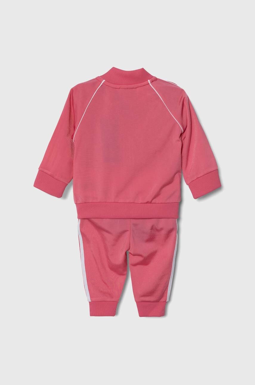 Дитячий спортивний костюм adidas Originals колір рожевий