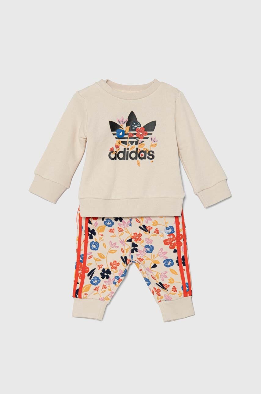 

Детски анцуг adidas Originals в бежово, Бежов
