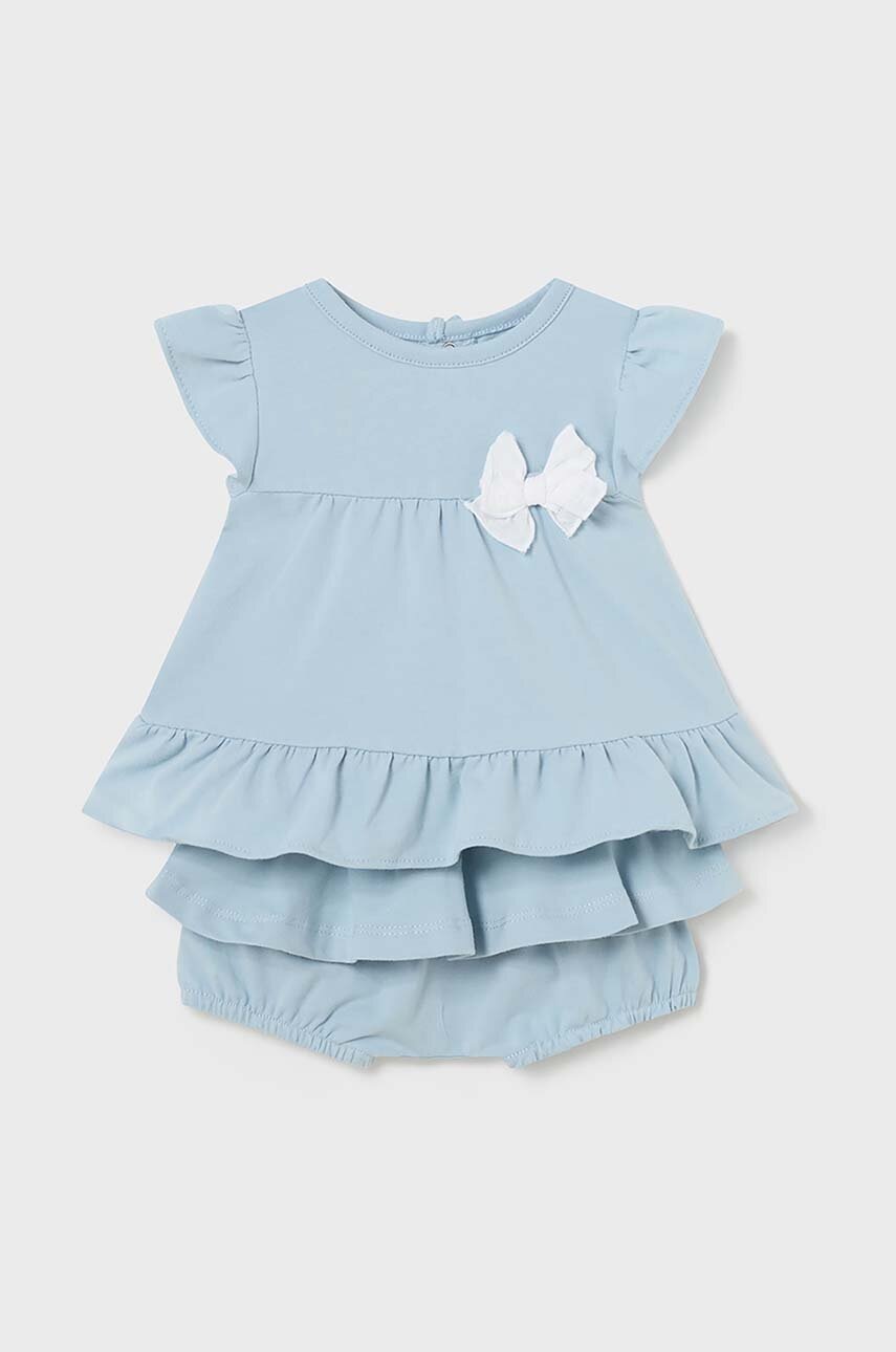 Комплект для младенцев Mayoral Newborn 2 шт цвет бирюзовый