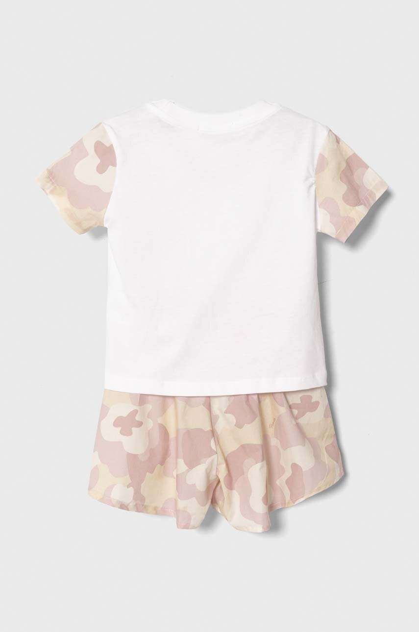 Детский комплект из хлопка Pinko Up цвет бежевый Детский комплект из хлопка Pinko Up цвет бежевый