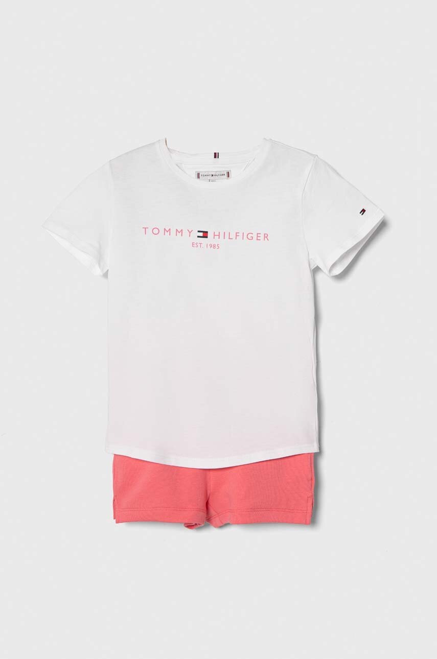 

Детски комплект Tommy Hilfiger в розово, Розов