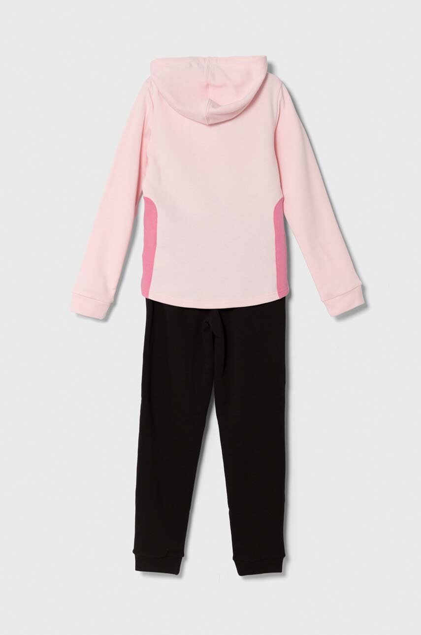 Дитячий спортивний костюм Puma Hooded Sweat Suit TR cl G колір рожевий