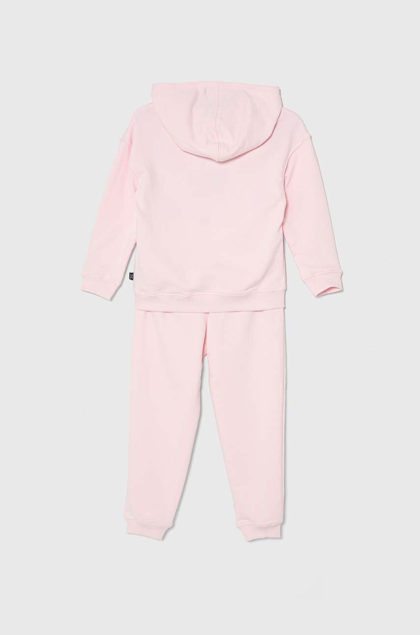 Дитячий спортивний костюм Puma Loungewear Suit TR G колір рожевий