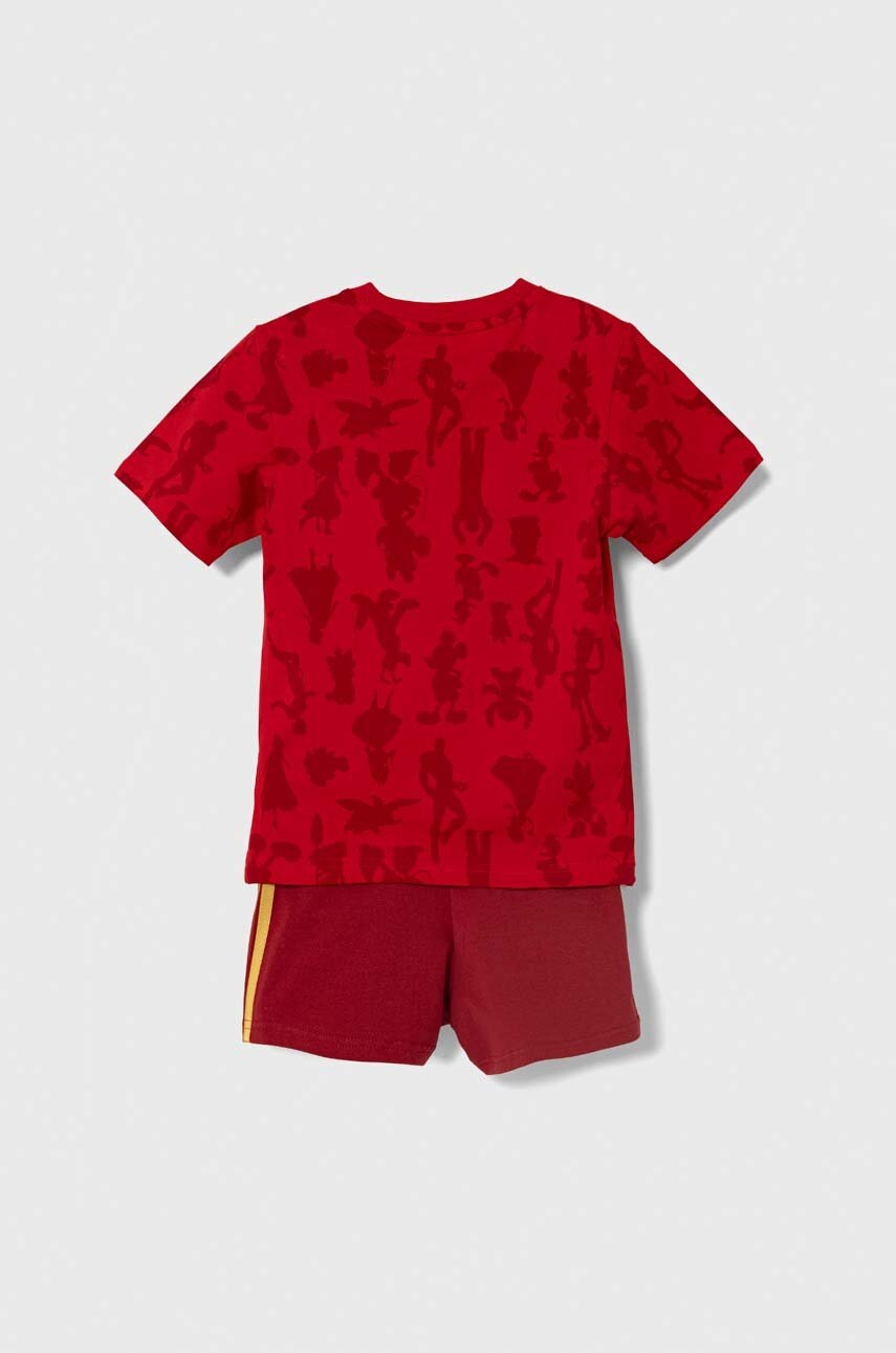 Детский комплект adidas x Disney цвет бордовый