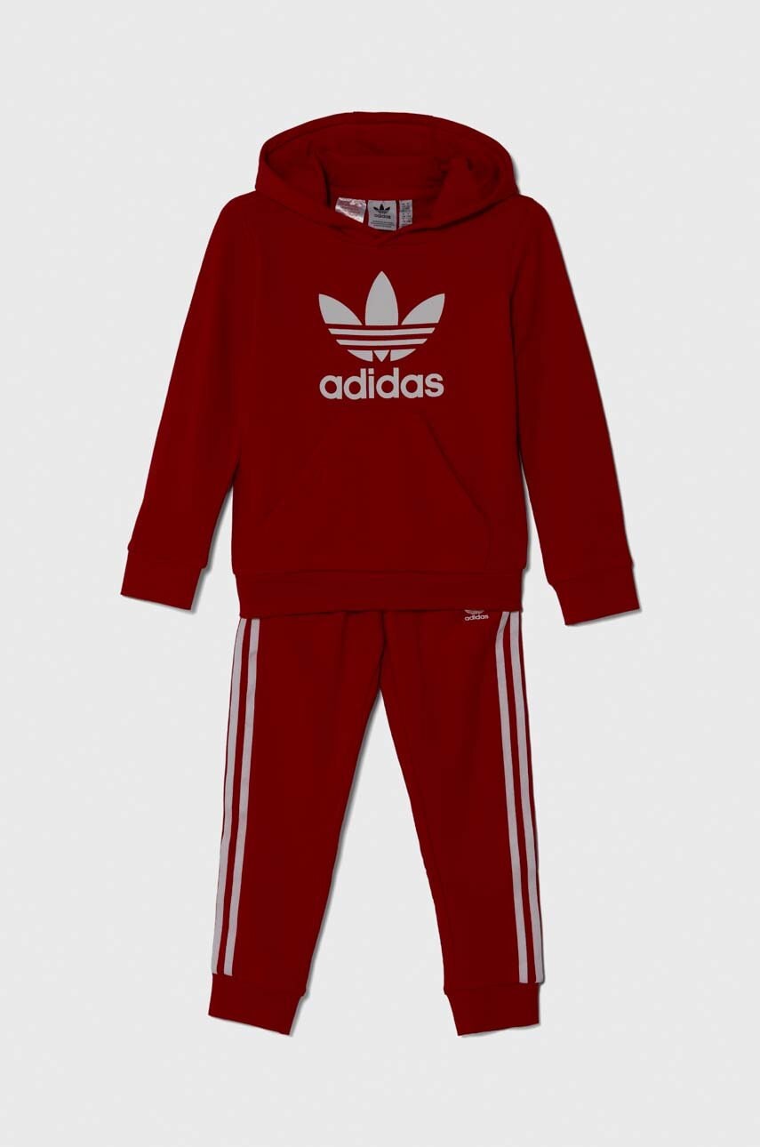 adidas Originals trening copii culoarea rosu