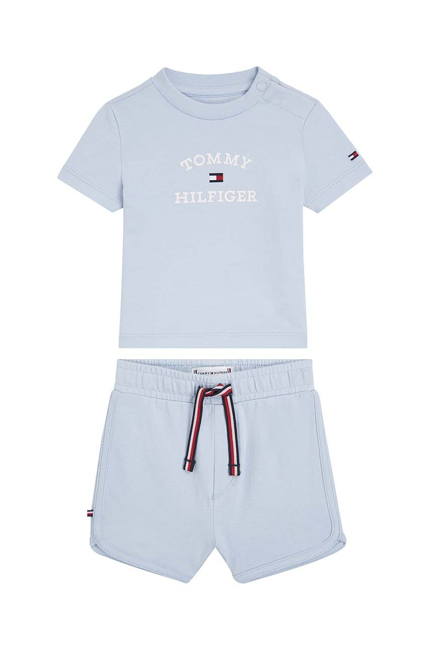 

Комплект за бебета Tommy Hilfiger в синьо, Син