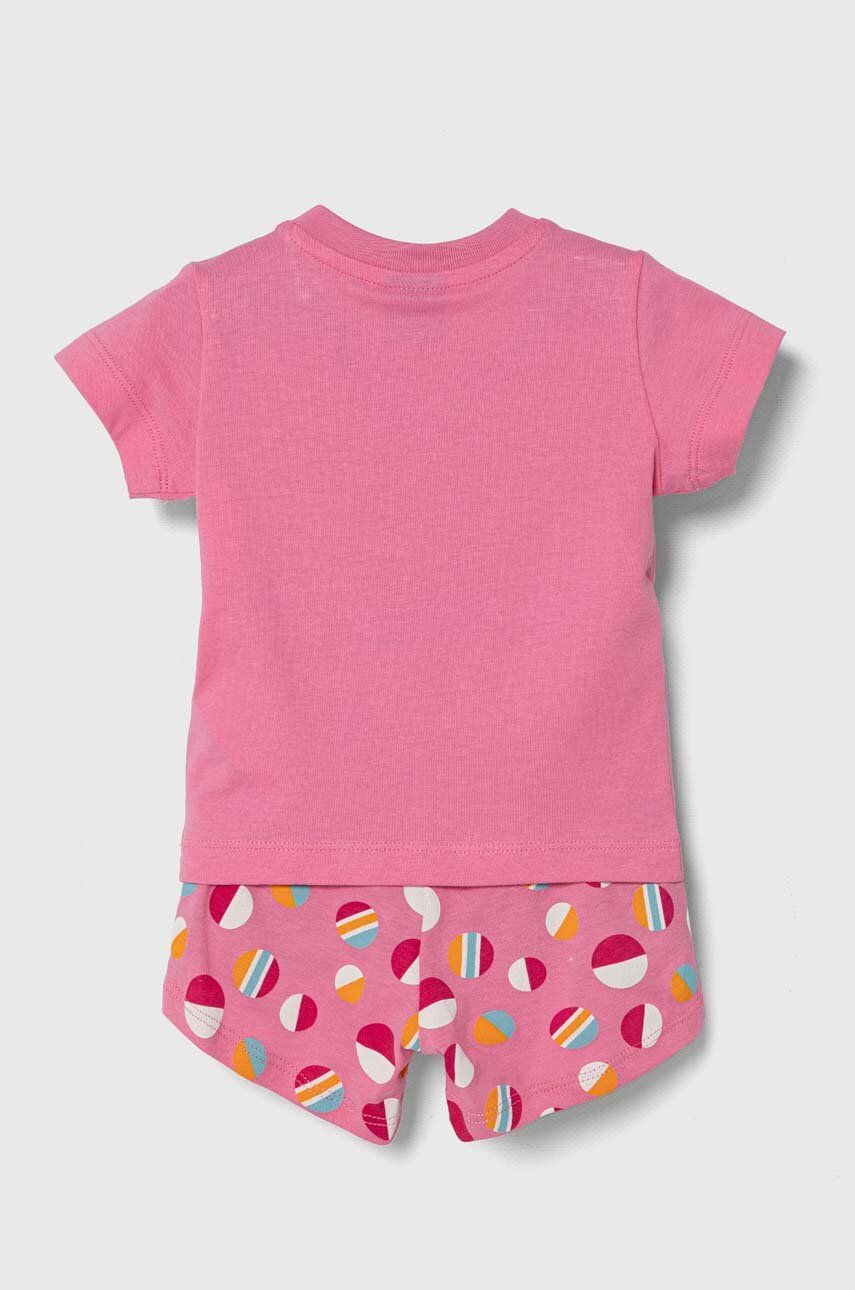 Otroški Komplet Puma ESS+ SUMMER CAMP Infants Set JS Roza Barva