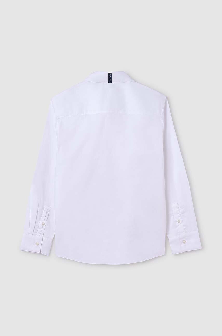Дитяча бавовняна сорочка Mayoral колір білий в Хмельницькому Дитяча бавовняна сорочка Mayoral колір білий в Хмельницькому