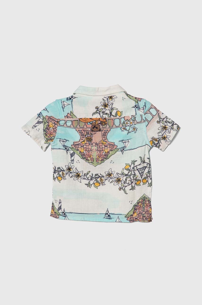 Детская хлопковая рубашка Guess