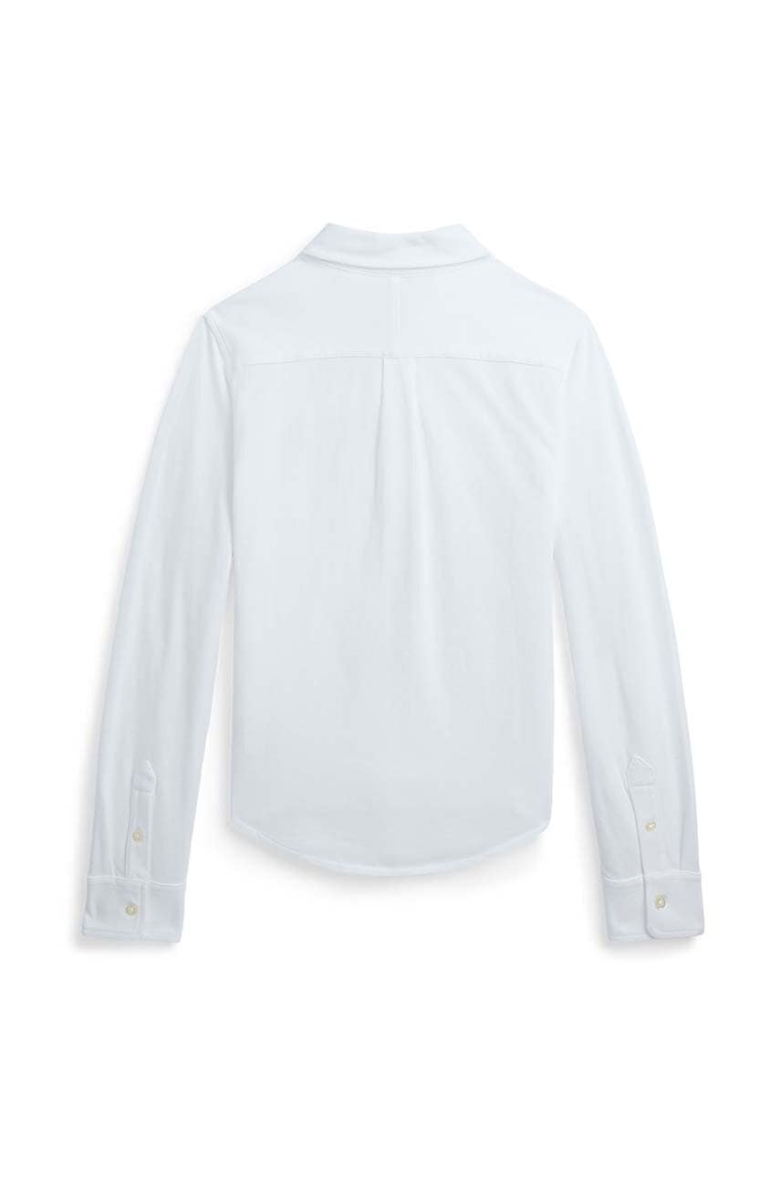Детская хлопковая рубашка Polo Ralph Lauren цвет белый 323914506002 в Ужгороде Детская хлопковая рубашка Polo Ralph Lauren цвет белый 323914506002 в Ужгороде